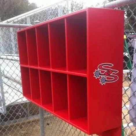 Jaypro HELMET RACK - 10 HELMET CAPACITY (5 ROWS OF 2) 3 Jaypro HELMET RACK - 10 HELMET CAPACITY (5 ROWS OF 2)