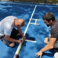 Home Court Hoops Basketball Accessories Indoor Or Outdoor Basketball Court Painting - LOCAL SERVICE (NY, NJ, AUSTIN, TX)