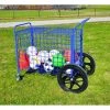 Jaypro BALL CART - TOTEMASTER™ - FIELD (51"L X 25"W X 48"H) Basketball Accessories