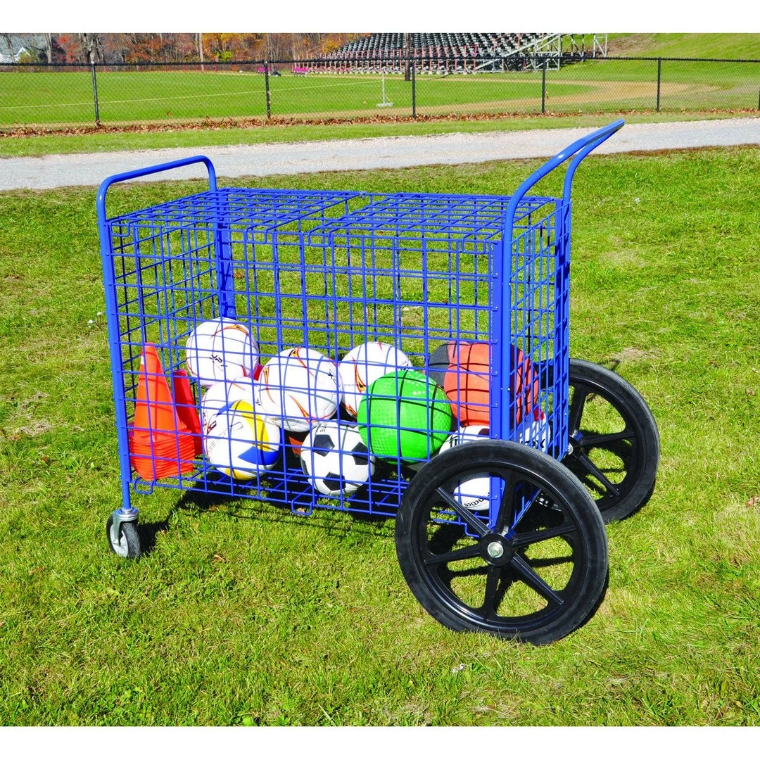 Jaypro BALL CART - TOTEMASTER™ - FIELD (51"L X 25"W X 48"H) Basketball Accessories 3 Jaypro BALL CART - TOTEMASTER™ - FIELD (51"L X 25"W X 48"H) Basketball Accessories