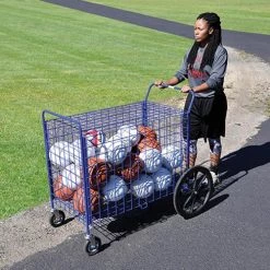 Jaypro BALL CART - TOTEMASTER™ - FIELD (51"L X 25"W X 48"H) Basketball Accessories 11 Jaypro BALL CART - TOTEMASTER™ - FIELD (51