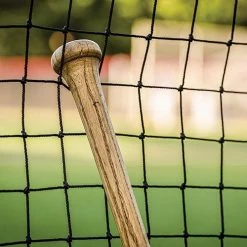 Jaypro BATTING TUNNEL NET - PRO CLIMATIZED - #42 HIGH ABRASION-RESISTANT - 2MM TWISTED POLY FIBER - 1-3/4" SQUARE MESH (70'L X 14'W X 12'H) Baseball/Softball