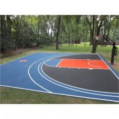 Home Court Hoops Basketball Accessories Indoor Or Outdoor Basketball Court Painting - LOCAL SERVICE (NY, NJ, AUSTIN, TX)