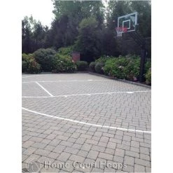 My Backyard Sports Installations/Painting Driveway Basketball Court Line Painting Service