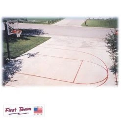 First Team Basketball Accessories Basketball Court Stencil Kit