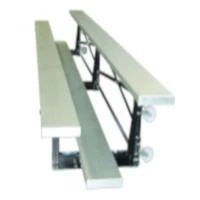 First Team Schools/Camps Fanstand™ FAN2-1FP-TNR-15 - Indoor Tip-N-Roll Bleachers