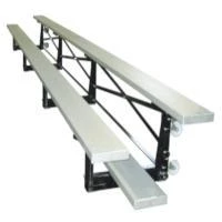 First Team Fanstand™ FAN2-1FP-TNR-21 - Indoor Tip-N-Roll Bleachers