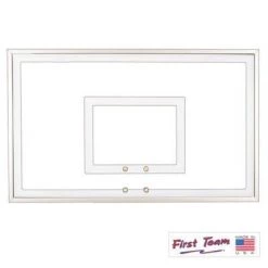 First Team Basketball Accessories FT230 Glass Basketball Backboard