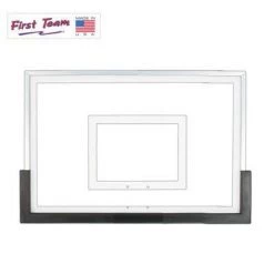 First Team FT54 RECREATIONAL BASKETBALL BACKBOARD PADDING 54'' Adjustable Basketball Goals
