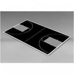 VersaCourt MBSBB75 - Junior High Basketball Full Court Kit 44’3”W X 75’6”L Basketball-Commercial