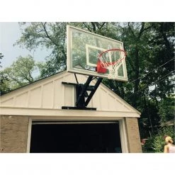 American Eagle Patriot Garage Mounted Basketball Hoop American Eagle Basketball Goals