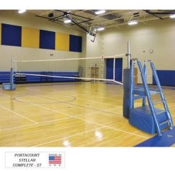 First Team PortaCourt Stellar™ Complete - ST - Portable Recreational Volleyball System