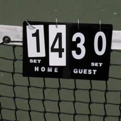 TENNIS SUPPLIES AND EQUIPMENT QUICKSCORE (SET OF FOUR)