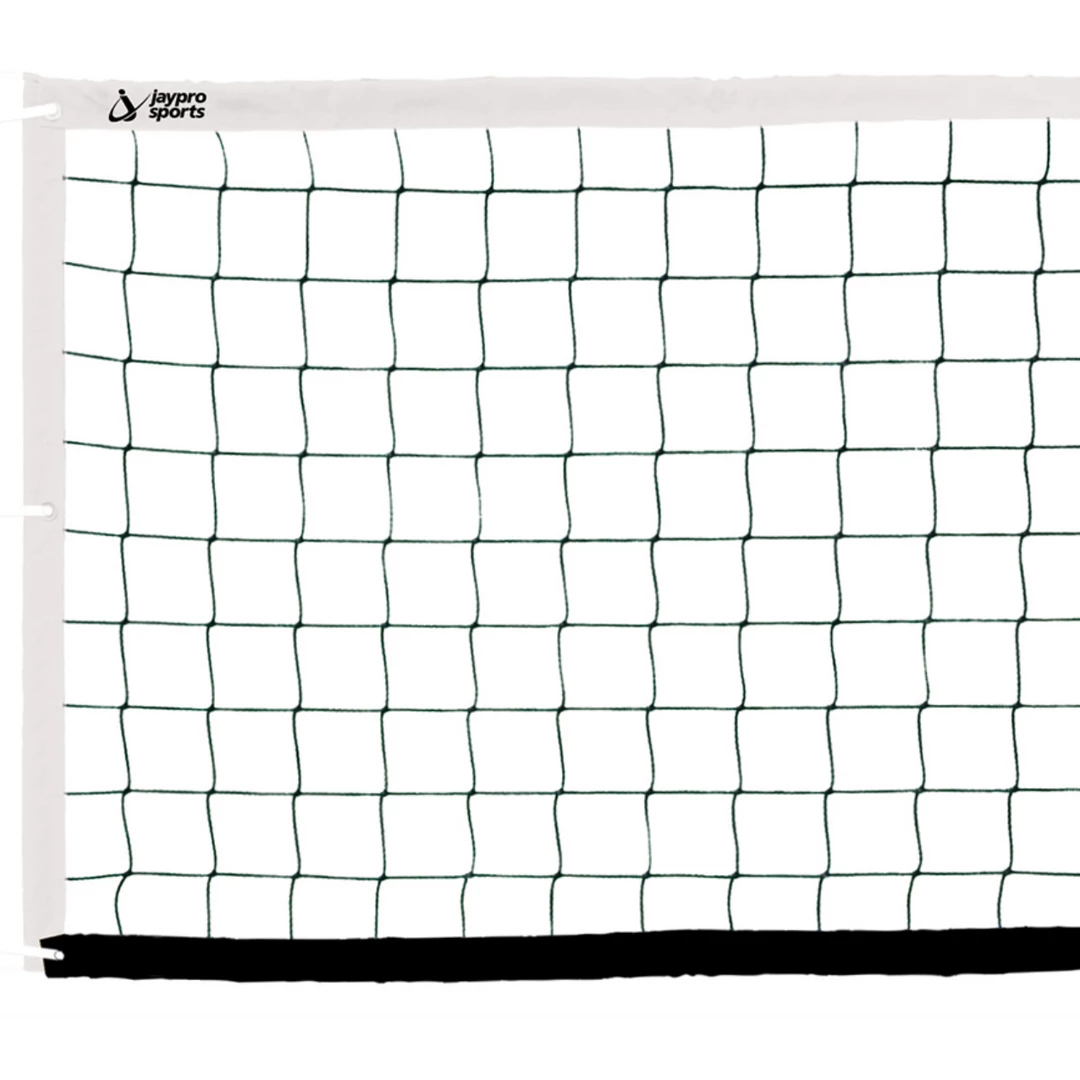Jaypro Beach Volleyball Replacement Net (4" Sq. - #36 Nylon Netting) - Mercury™ Competition Beach Size (32'L X 39"H) (Black) 3 Jaypro Beach Volleyball Replacement Net (4" Sq. - #36 Nylon Netting) - Mercury™ Competition Beach Size (32'L X 39"H) (Black)