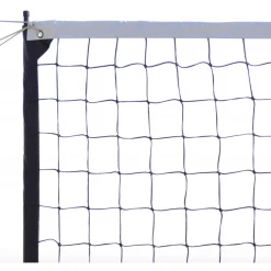 Jaypro Outdoor Volleyball Replacement Net - Coastal Competition - (28'L X 39"H) (Black)