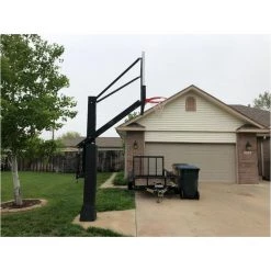 First Team Stainless Olympian™ Adjustable Basketball Goal 72'' Adjustable Basketball Goals