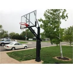 First Team Stainless Olympian™ Adjustable Basketball Goal 72'' Adjustable Basketball Goals