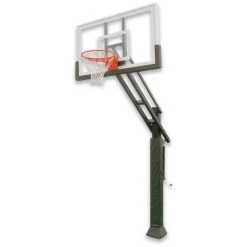 Ironcladhoops IRONCLAD 60" Triple Threat TPT554-LG Adjustable Height Ironclad Basketball Goal