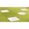 Jaypro BASEBALL TARP WITH GROUND STAKES (10' SQUARE - 6 OZ. POLYETHYLENE) (3 BASE) (WHITE OR SILVER - REVERSIBLE) 1 Jaypro BASEBALL TARP WITH GROUND STAKES (10' SQUARE - 6 OZ. POLYETHYLENE) (3 BASE) (WHITE OR SILVER - REVERSIBLE)