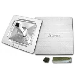 Jaypro BASEBALL BASE SET - PRO-STYLE HOLLYWOOD (15"L X 15"W X 3"H) (SET OF 3) (WHITE) Baseball/Softball