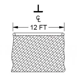 Jaypro CEILING MOUNTING KIT - PARALLEL - DIRECT ATTACHED Schools/Camps