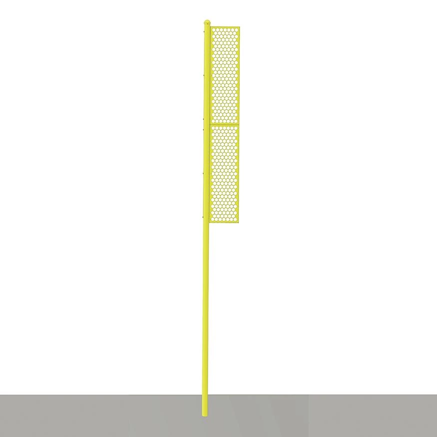 Jaypro FOUL POLES - PROFESSIONAL (20') - BASEBALL (SURFACE MOUNT) (YELLOW) 4 Jaypro FOUL POLES - PROFESSIONAL (20') - BASEBALL (SURFACE MOUNT) (YELLOW)