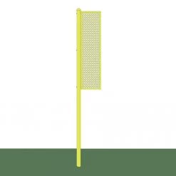 Jaypro FOUL POLES - COLLEGIATE (12') - BASEBALL/SOFTBALL (SEMI-PERMANENT) (YELLOW)