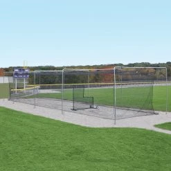 Jaypro BATTING TUNNEL FRAME - SINGLE (55') - SEMI-PERMANENT (OUTDOOR)
