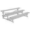 Jaypro BEST SELLERS BLEACHER - 7-1/2' (3 ROW - DOUBLE FOOT PLANK) - TIP & ROLL