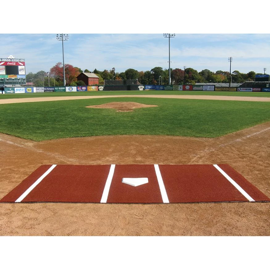 Jaypro Baseball/Softball BATTING MAT (6'L X 12'W) (CLAY) 3 Jaypro Baseball/Softball BATTING MAT (6'L X 12'W) (CLAY)