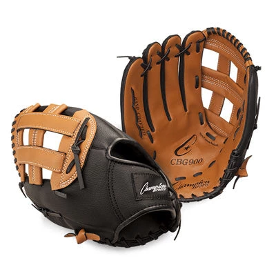 Champion Sports Baseball/Softball 13 INCH SYNTHETIC LEATHER GLOVE RIGHT HAND 3 Champion Sports Baseball/Softball 13 INCH SYNTHETIC LEATHER GLOVE RIGHT HAND