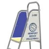 Jaypro BEACH VOLLEYBALL REFEREE STAND WITH CUSTOM SIDE BANNERS (SET OF 2) 2 Jaypro BEACH VOLLEYBALL REFEREE STAND WITH CUSTOM SIDE BANNERS (SET OF 2)