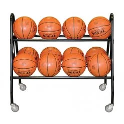 Jaypro Basketball Accessories BALL CARRIER - PREMIUM (12 BALL) (BLACK)