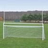 Jaypro GOALS - SOCCER/FOOTBALL (WITH STANDARD BACKSTAYS) - DELUXE, OFFICIAL SIZE (8' H X 24' W X 4' B X 10' D) Football Accessories