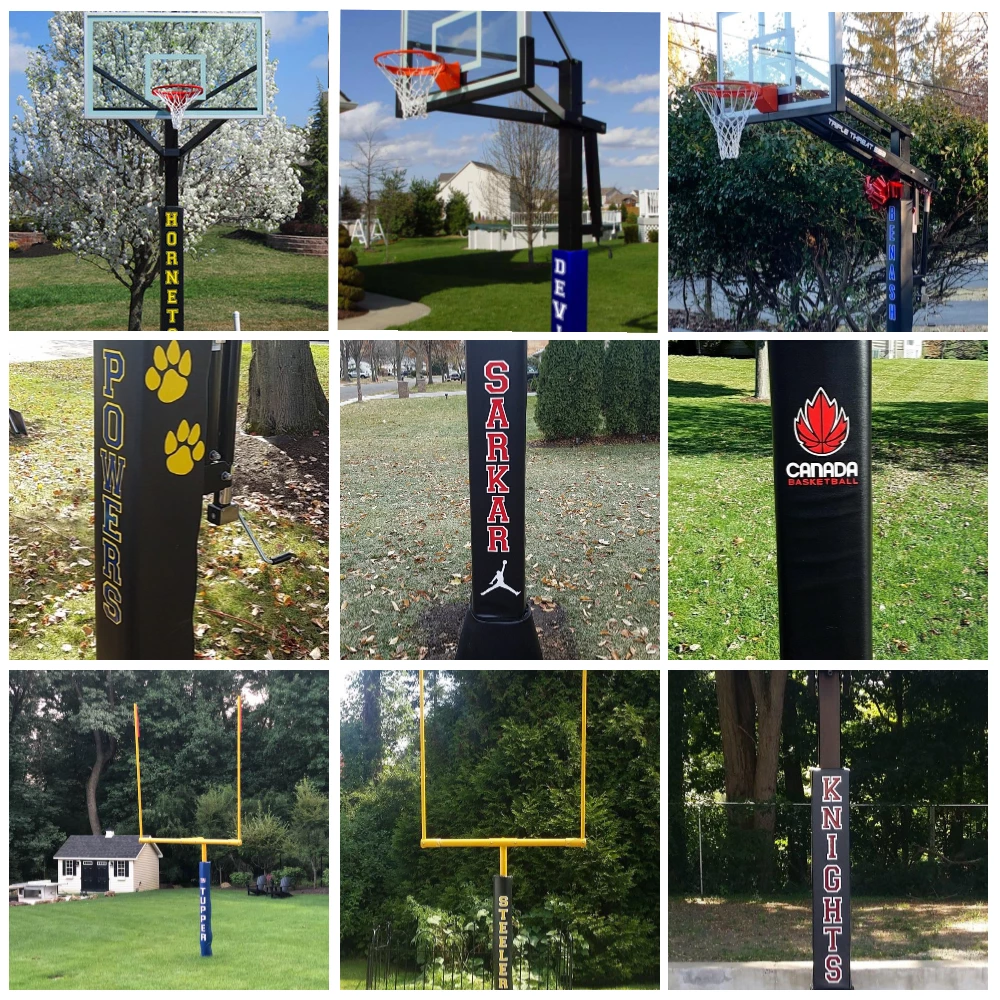 First Team Basketball Accessories Custom Pole Pad Decal + Application 9 First Team Basketball Accessories Custom Pole Pad Decal + Application