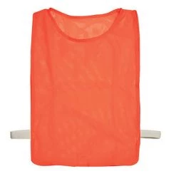 Champion Sports DELUXE MESH PINNIE ADULT NEON ORANGE Accessories