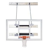 First Team Basketball-Commercial SuperMount46™ Supreme Wall Mount Basketball Goal