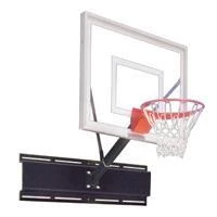 First Team Basketball-Commercial Uni-Sport™ III Wall Mount Basketball Goal